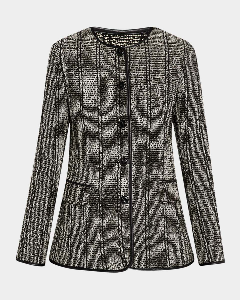 Bartlet Tweed Boucle Single-Breasted Jacket